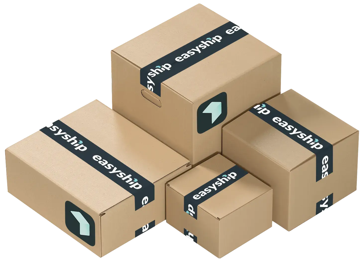 Shipment list with box assignments